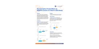 Representative Pooled Matrix Selection is Critical in ADA Assays