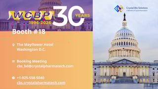 Meet Us at WCBP 2026: All Symposium Details Included